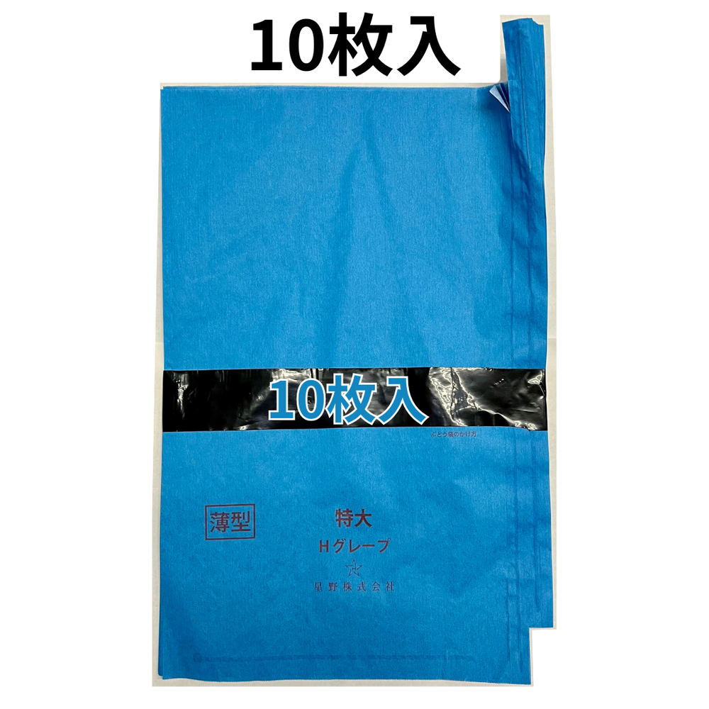 星野 ぶどう袋 果実袋 シャインマスカット専用 ターコイズ 特大 薄型