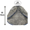 農家さんの声から生まれた～背中まで守れる日よけ～　帽子につけれる　首・背中が暑くなるのを防ぎます　