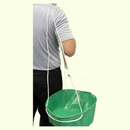 手作り　ふご　小・大　万能袋　落ち葉　収穫かご　紐付