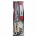 【完売】みきかじや村　片手刈込鋏　ガード付金止（本革巻）　TS132