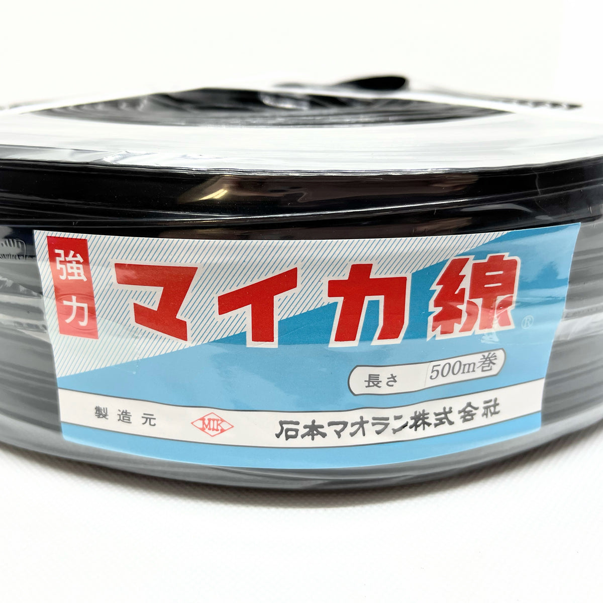 強力マイカ線 500m巻 ハウス押さえベルト 石本マオラン